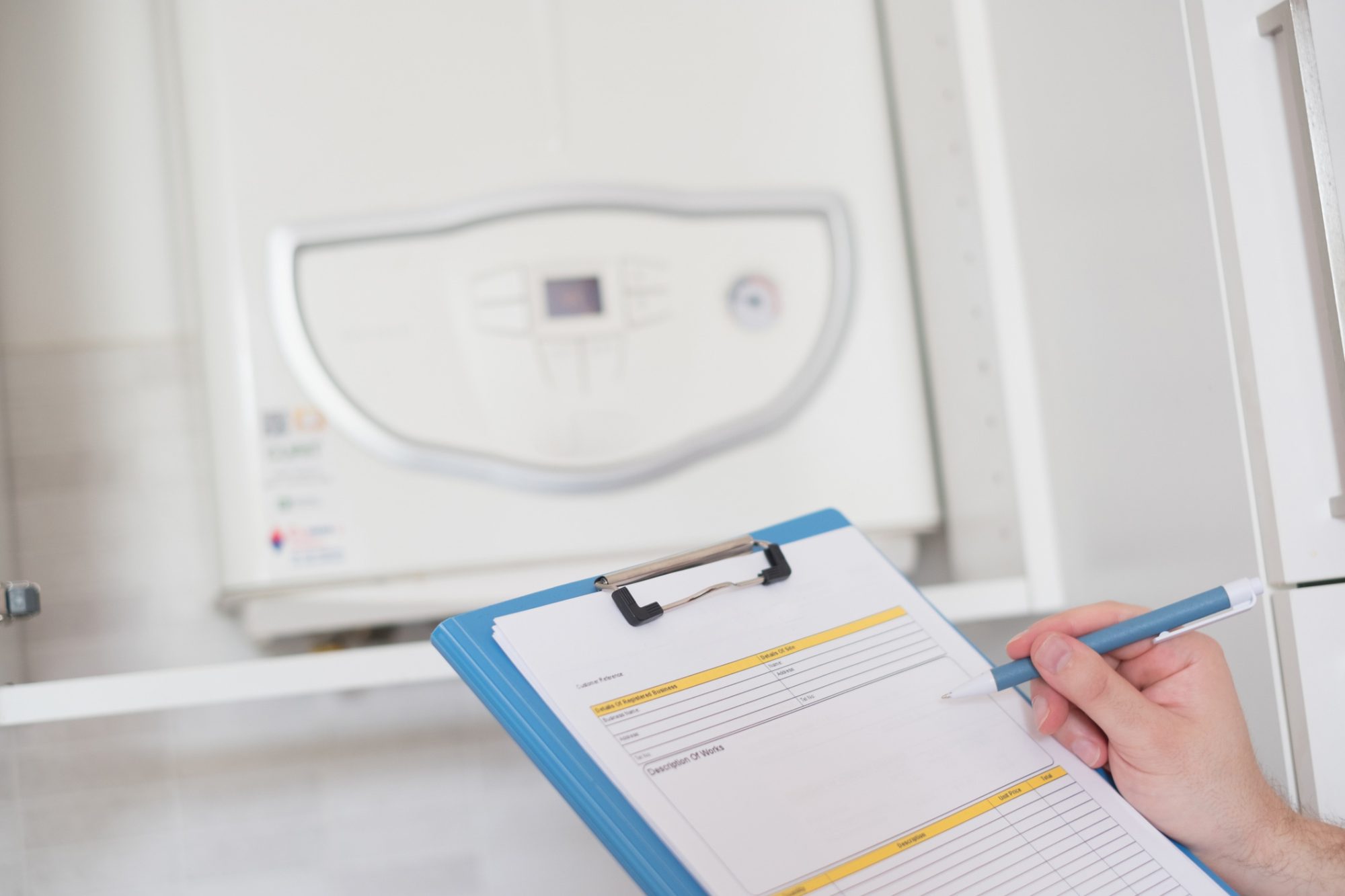 Efficient gas appliance servicing by qualified engineer